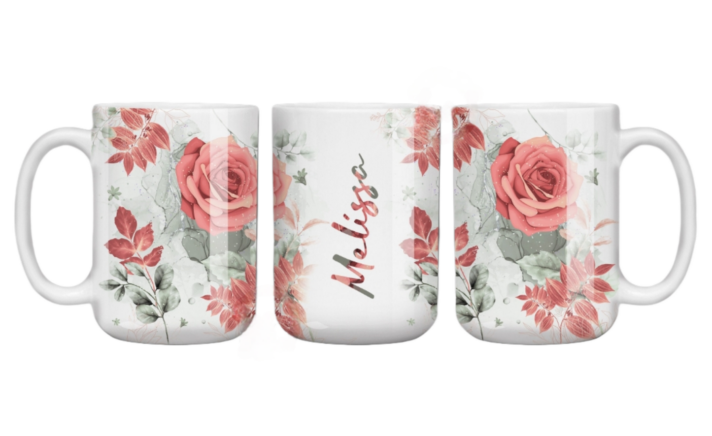 Mug fleuri