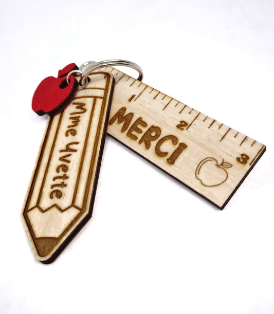 Porte clés "Merci"