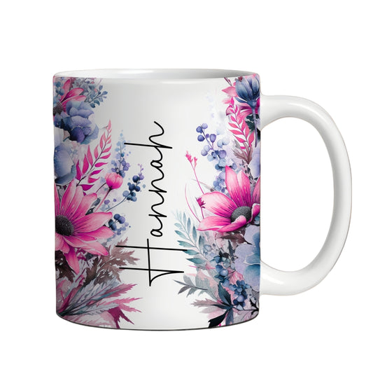 Mug fleuri