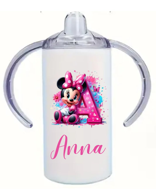 Gourde à bec alphabet Minnie